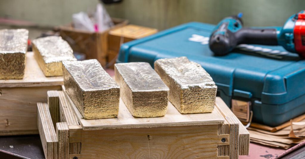 Symbolbild: Goldbarren als traditionell begehrter Edelmetall-Sachwert.