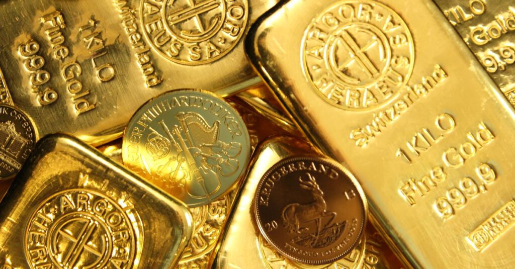 Symbolbild: Goldbarren als klassische Absicherung an den Finanzmärkten